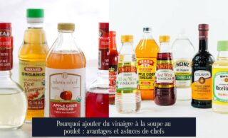 Pourquoi ajouter du vinaigre à la soupe au poulet : avantages et astuces de chefs