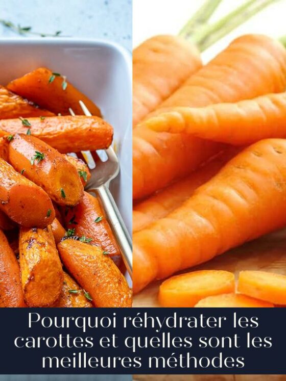 Pourquoi réhydrater les carottes et quelles sont les meilleures méthodes