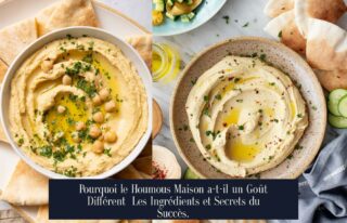 Pourquoi le Houmous Maison a-t-il un Goût Différent Les Ingrédients et Secrets du Succès.