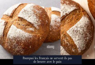 Pourquoi les Français ne servent-ils pas de beurre avec le pain