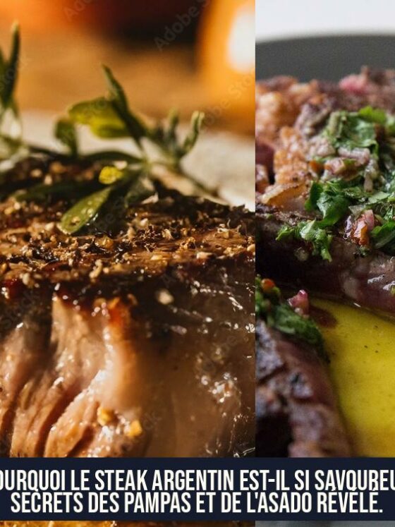 Pourquoi le steak argentin est-il si savoureux Secrets des Pampas et de l'Asado révélé.