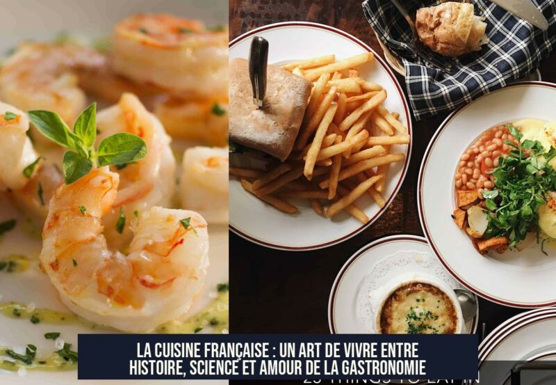 La cuisine française : un art de vivre entre histoire, science et amour de la gastronomie
