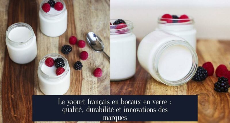 Le yaourt français en bocaux en verre : qualité, durabilité et innovations des marques