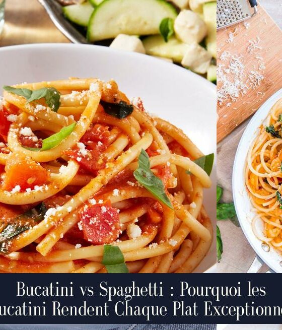 Bucatini vs Spaghetti : Pourquoi les Bucatini Rendent Chaque Plat Exceptionnel