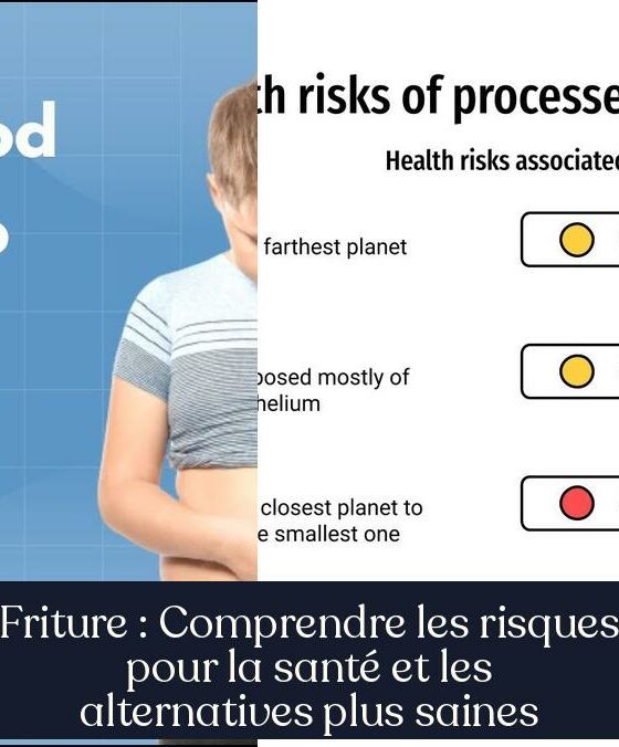 Friture : Comprendre les risques pour la santé et les alternatives plus saines