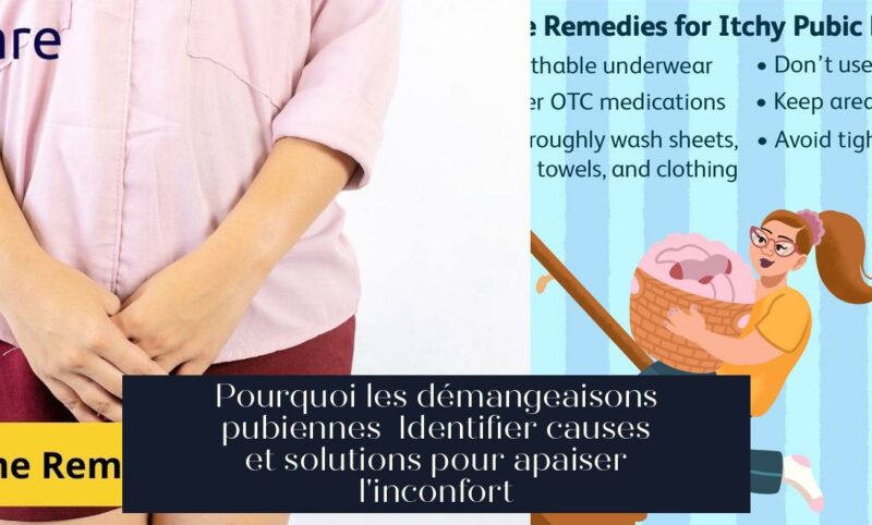 Pourquoi les démangeaisons pubiennes Identifier causes et solutions pour apaiser l'inconfort