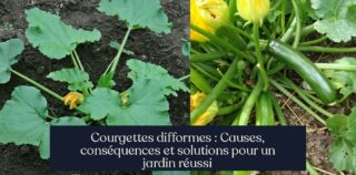 Courgettes difformes : Causes, conséquences et solutions pour un jardin réussi
