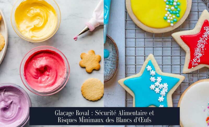 Glaçage Royal : Sécurité Alimentaire et Risques Minimaux des Blancs d'Œufs