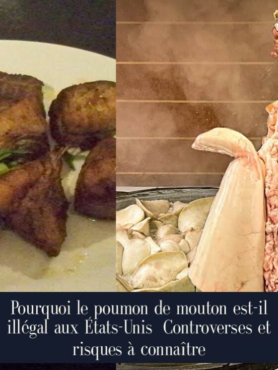 Pourquoi le poumon de mouton est-il illégal aux États-Unis Controverses et risques à connaître