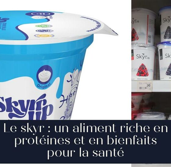 Le skyr : un aliment riche en protéines et en bienfaits pour la santé