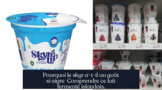 Pourquoi le skyr a-t-il un goût si aigre Comprendre ce lait fermenté islandais.