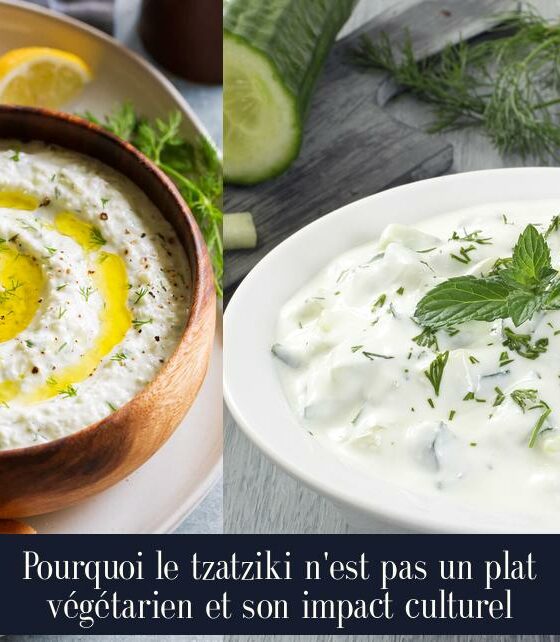 Pourquoi le tzatziki n'est pas un plat végétarien et son impact culturel