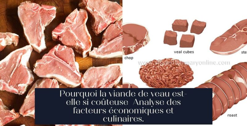 Pourquoi la viande de veau est-elle si coûteuse Analyse des facteurs économiques et culinaires.