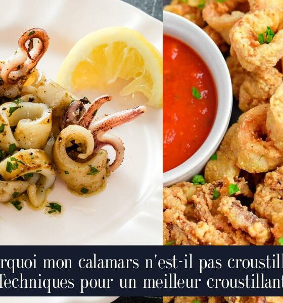 Pourquoi mon calamars n'est-il pas croustillant Techniques pour un meilleur croustillant