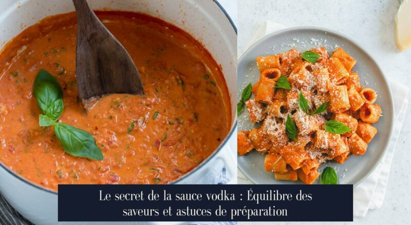 Le secret de la sauce vodka : Équilibre des saveurs et astuces de préparation