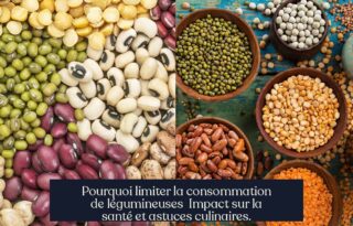 Pourquoi limiter la consommation de légumineuses Impact sur la santé et astuces culinaires.